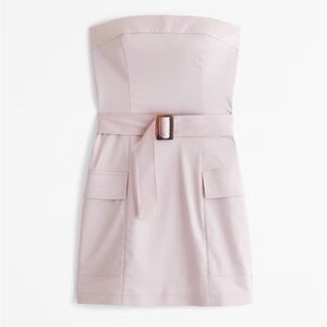 NWT Abercrombie  Strapless Pink Dress